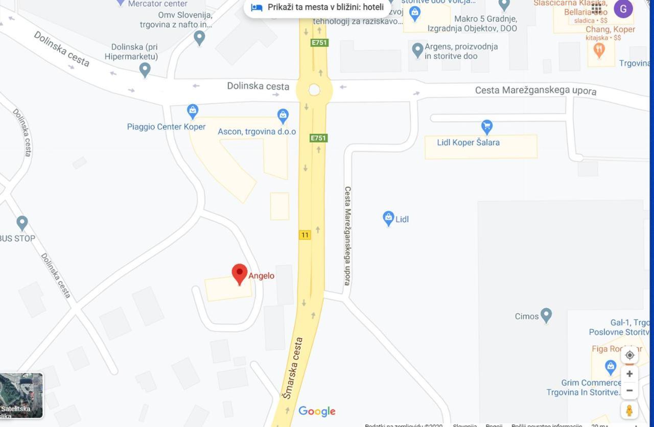 Angelo Hotel Koper Luaran gambar